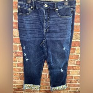 INC International concepts cropped jeans
